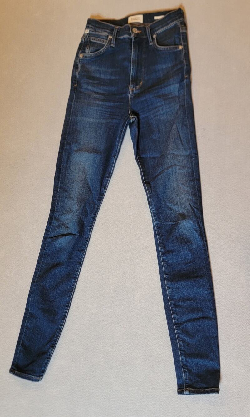 Citizens of Humanity Chrissy High-Rise Skinny Jeans-24 Long